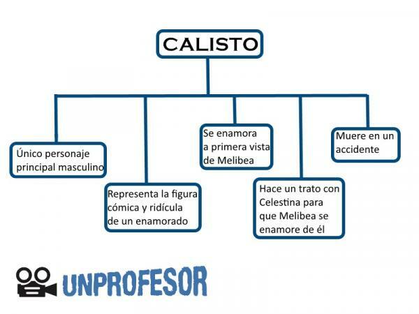 La Celestinas karaktärer: Egenskaper - La Celestinas huvudpersoner: Calisto