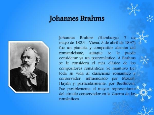 Brahms beste Werkerahm
