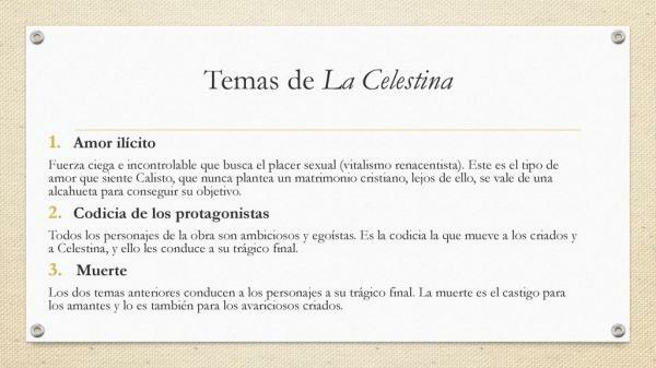 Teman av La Celestina - Döden 
