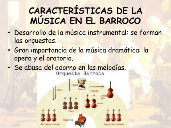 Characteristics of music in the Baroque - Main characteristics of music in the Baroque