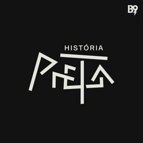 Logo del podcast História Preta