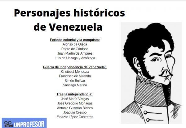 Venezuela ajaloolised tegelased
