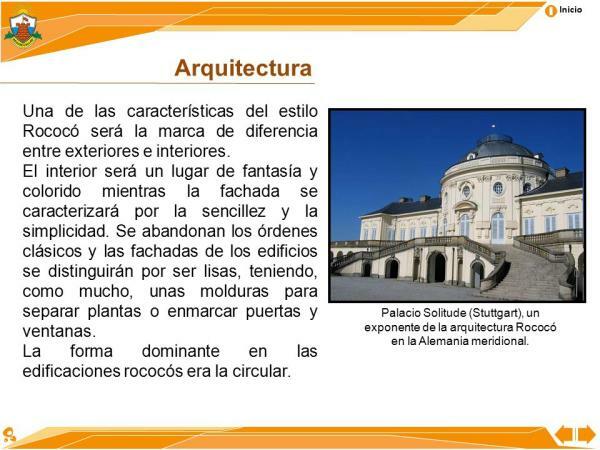Архитектура на рококо: характеристики и примери - характеристики на архитектурата на рококо