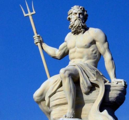De goden van de Griekse mythologie - de belangrijkste! - Poseidon, de Griekse god van de zeeën