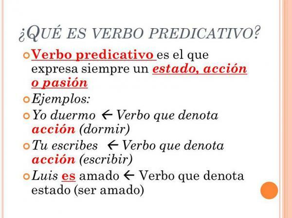 What are predicative verbs - with examples - What are predicative verbs