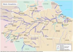 Amazonase jõgi: riigid ja linnad, kust see möödub