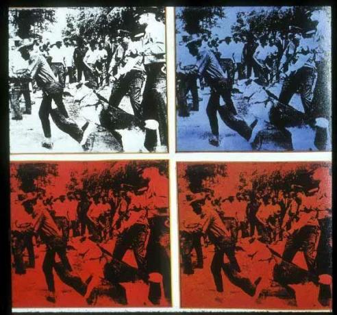 Andy Warhol: cele mai importante lucrări - Race Riot (1964)