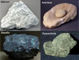 Forskjellen mellom mineraler og bergarter