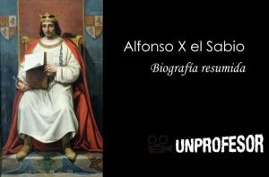 Breve biografia de Alfonso x el Sabio