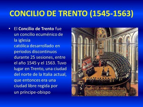 Контрреформація: короткий зміст - Трентський собор (1545 - 1563)