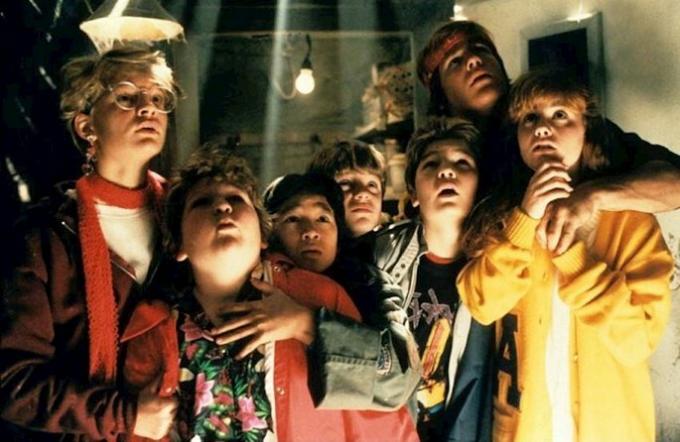 Frame from the movie The Goonies