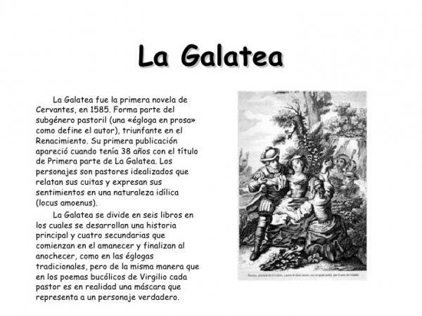 La Galatea: 짧은 요약 - Cervantes의 La Galatea 소개
