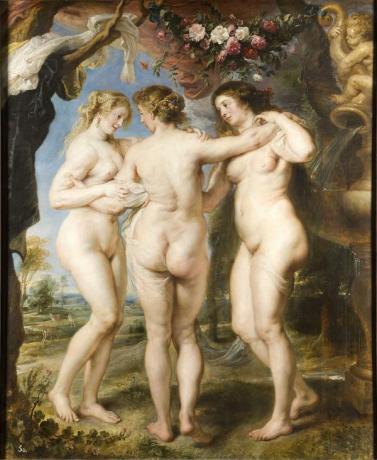 Rubens: Důležitá díla - Tři Grácie (1639)