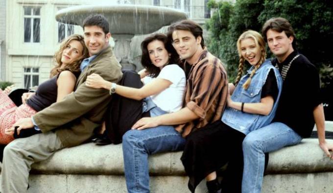 Still from the Friends series
