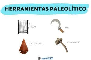 9 PALEOLITHIC tools