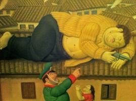 Som imperdíveis arbetar primater av Fernando Botero