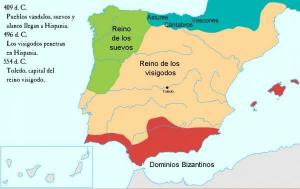 Invaziile germanice în Peninsula Iberică