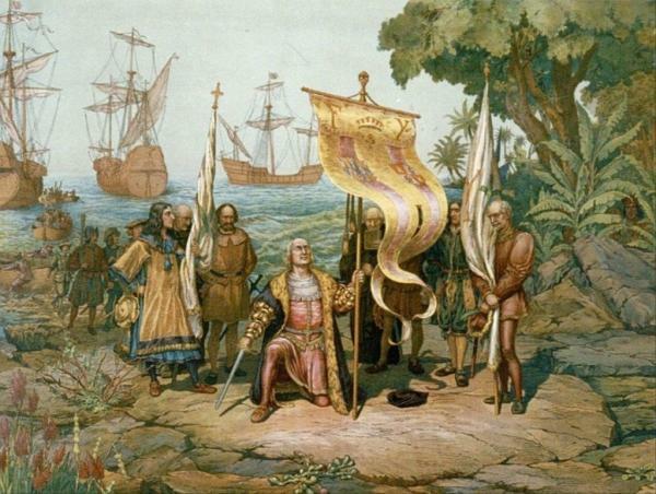When did Christopher Columbus discover America?