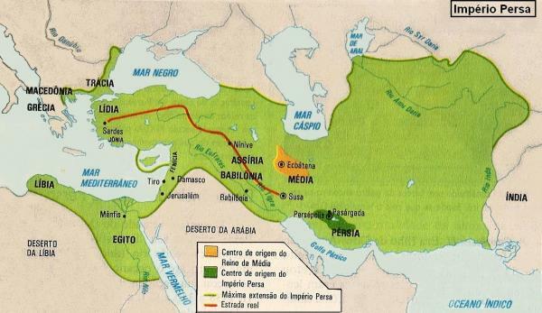 Persiske imperium - oversigt - Kayar-dynastiet