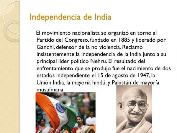 Gandhi and the Independence of India - Sammendrag om Indias uavhengighet
