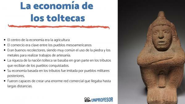 Toltec economy - summary - Characteristics of the Toltec economy