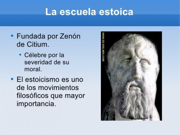 What are Hellenistic schools - Stoic school