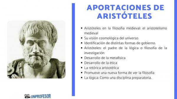 Aristoteles bidrag till filosofin