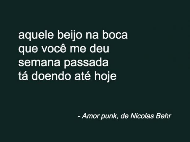 펑크 사랑, Nicolas Behr