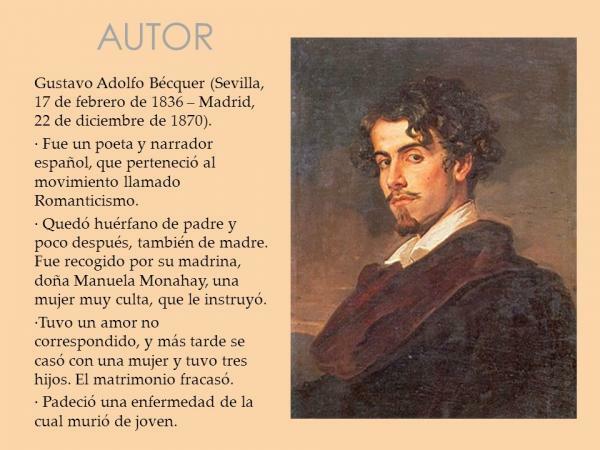 Gustavo Adolfo Bekers: svarīgākie darbi - Gustavo Adolfo Bekera īsa biogrāfija 