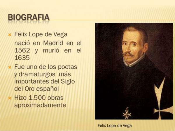 Lope de Vega: biografi singkat