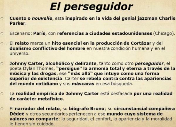Hulio Kortázara vajātājs: kopsavilkums un analīze - Īss Heli Kortázara īss stāsts par El Perseguidor