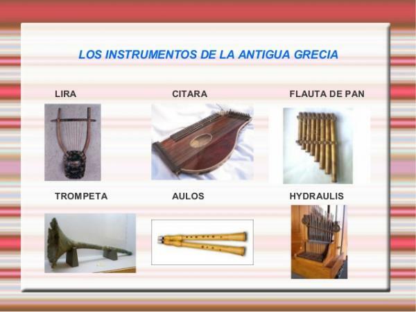 ძველი საბერძნეთის ინსტრუმენტები