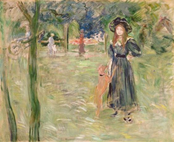 Franska impressionistiska målare - Berthe Morisot (1841-1895)