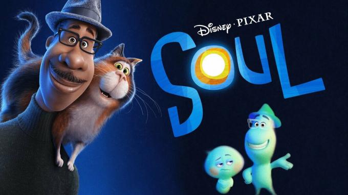 Poster cu filmul Soul, de la Pixar