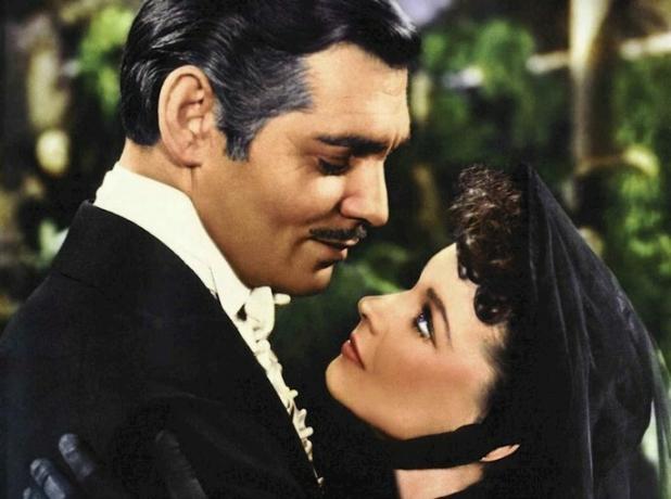 Ramme fra filmen Gone with the Wind