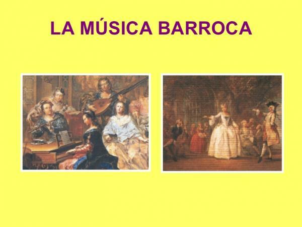 Music in the Baroque: short summary