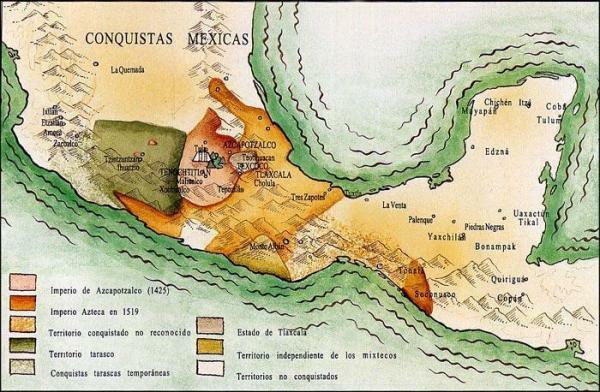 Actekų imperija: trumpa santrauka - actekų imperijos gimimas