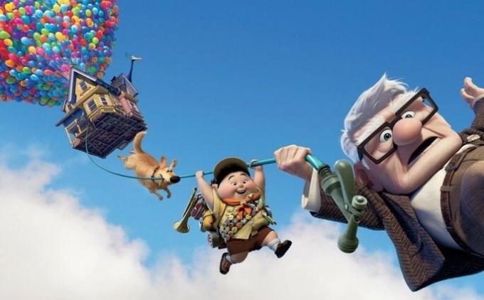 Frame from the movie Up