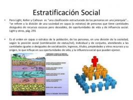 Social Class and Social Stratum: Differences with Summary and Schemes