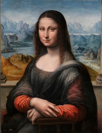 Mona Lisa na łące