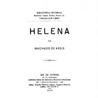 Helena, Machado de Assis: sažetak, personagens, sobre a publicação