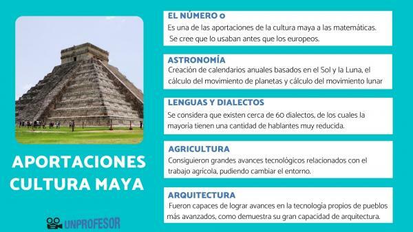 Příspěvky mayské kultury