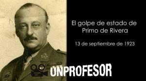 Primo de Rivera - trumpa biografija