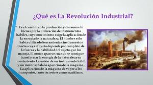List with the BACKGROUND of the INDUSTRIAL Revolution