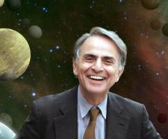 De 30 bästa fraserna från Carl Sagan (universum, vetenskap ...)