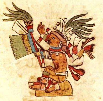 Mayaernes vigtigste guder - Kort resumé - Yum Kaax Maya-gud af majs