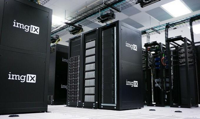 referential image of a supercomputer