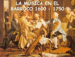The main musical FORMS of the BAROQUE