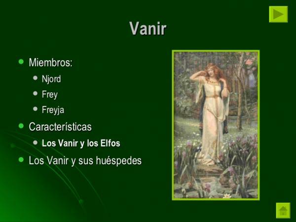 Viking Goddess Names - The Viking Goddesses Vanir