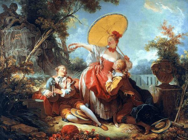 Rococo-kunst: kenmerken - Kenmerken van Rococo-schilderkunst